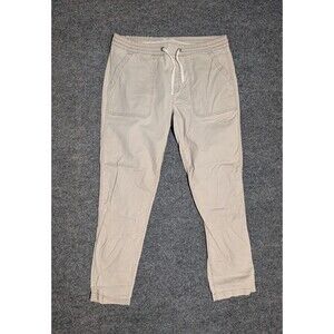Marine Layer Pants Mens Large Drawstring Beige